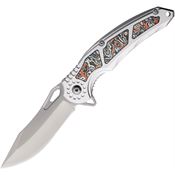 Mtech A2010RD Assist Open Linerlock Knife Red Handles