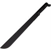 Ontario 6145 Black Carbon Steel Machete Black Handles