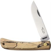 OTTER-Messer 141EIBU Small Hippekniep Carbon Steel Knife Ice Beech Wood Handles