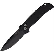 Pro Tech BT2603 Auto Terzuola Black 154CM ATC Knife Black Handles