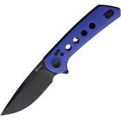 Reate PLXF14 PL-XF Black Nitro V PivotLock Knife Blue G10 Handles