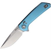 Reate PLXFA7 PL-XF Two Tone Nitro V PivotLock Knife Blue Handles