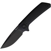 Reate PLXFA3 PL-XF Black Nitro V PivotLock Knife Black Aluminum Handles