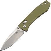 Rite Edge 4004 Drop Point RollingLock Knife Blue Handles