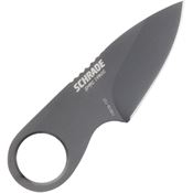 Schrade 1182508 Spare Change Gray Drop Point Fixed Blade Knife Handles