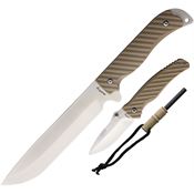 Schrade P1207754 Uncle Henry Machete Combo Tan Handles