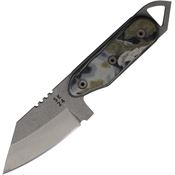 Shed 24USOD 2024 Sonewash Tanto Fixed Blade Knife OD Coyote/Black G10 Handles