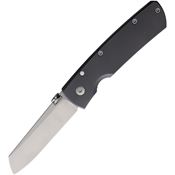 Tactile MARMC01TT Mariner 2 Stonewash Magnacut Sheepfoot Linerlock Knife Black Handles