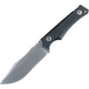 Tactile OBMCRMBL Osprey Stonewash MagnaCut Fixed Blade Knife Black Richlite Micarta Handles