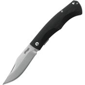 Walther 51095 CTK 1 Clip Point Linerlock Knife Black G10 Handles