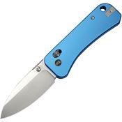 We 230751 Banter 2 Drop Point CrossbarLock Knife Blue Handles