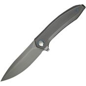 We 230703 Acuminal Vanax Framelock Knife Gray Handles