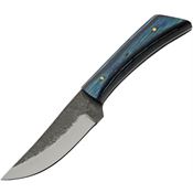 Pakistan 4450 Forged Carbon Steel Fixed Blade Knife Black/Blue Handles