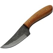 Pakistan 4451 Carbon Steel Fixed Blade Knife Saddle Wood Handles