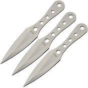 Rite Edge 211626SL Satin Javelin Point Throwing Knives