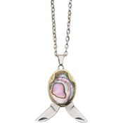 Rite Edge 211583AS Abalone Shell Blade Necklace