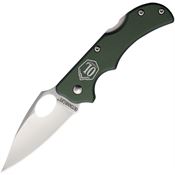 Outdoor Life M005G Summit Lockback Knife Green Handles