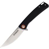 Outdoor Life M002 Scree D2 Carbon Steel Linerlock Knife Black Handles