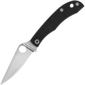 Spyderco 137GBKP Honeybee Slip Joint Knife Black G10 Handles