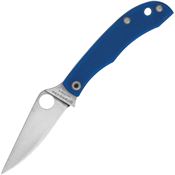 Spyderco 137GBLP Honeybee Slip Joint Knife Blue G10 Handles