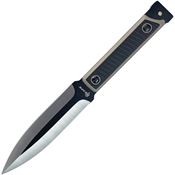 Reaper 85428 Versa Two-Tone Spear Dagger Fixed Blade Knife Black/Brown Handles