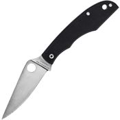 Spyderco 138GBKP Grasshopper Slip Joint Knife Black G10 Handles