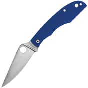 Spyderco 138GBLP Grasshopper Slip Joint Knife Blue G10 Handles