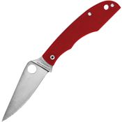 Spyderco 138GRDP Grasshopper Slip Joint Knife Red G10 Handles