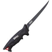 Rapala 35896 Stealth FXF Black 6 inch Blade Fillet Knife Black Handles