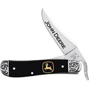 Case XX 15788 John Deere Russlock Knife Black Handles