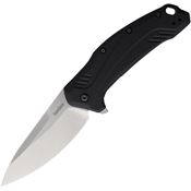 Kershaw 1776BLKMAG Link Stonewash MagnaCut Linerlock Knife Black Handles