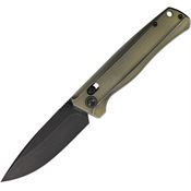 CMB 17C Braveman Black S35VN Axis Lock Knife Bronze Handles