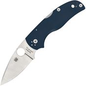 Spyderco 41GPCBL5 Native 5 Lockback Knife Colbalt Blue Handles