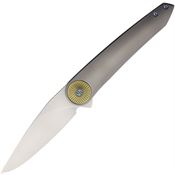 Ketuo M021 Meridian Bead Blast Framelock Knife Black Handles