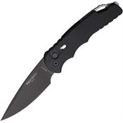 Pro Tech T4103 Auto Tactical Response 4 Black MagnaCut Knife Black Handles