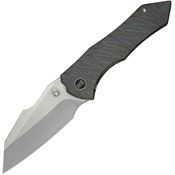 We 240104 High-Fin XL Bead Blast Framelock Knife Flame Handles