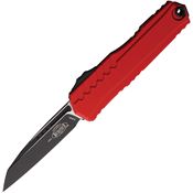 Microtech 12411RD Auto Cypher II Two-Tone OTF Knife Red Handles