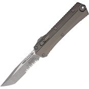 Microtech 18511APNC Auto Glykon Two-Tone Tanto OTF Knife Tan Handles