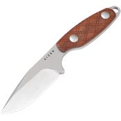 Kizer 1064A2 uskrat Satin S35VN Stainless Fixed Blade Knife Mkuruti Handles