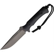 Acta Non Verba M41001 M41 Military Fixed Blade Knife Black Micarta Handles