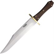 Svord CHBQE Bowie Carbon Steel Fixed Blade Knife Coffin Ebony Wood Handles