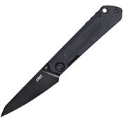 CRKT 2670 Straight D2 carbon Steel Wharncliffe Framelock Knife Black G10 Handles