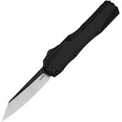 Kershaw 9000R Auto Livewire two-Tone MagnaCut Reverse Tanto OTF Knife Black Handles