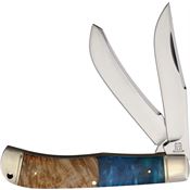 Rough Rider 2651 Jumbo Trapper Knife Pandora Swirl Handles