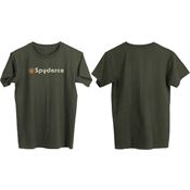 Spyderco TS03GR2XL Logo T-Shirt Green 2XL