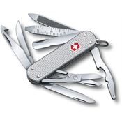 Swiss Army 0638126 Mini Champ Silver Alox Handles