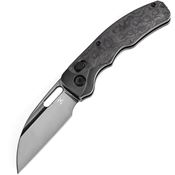 Kansept 1094V4 Vivid Wharncliffe Crossbar Lock Knife Purple Haze Handles