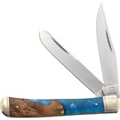 Rough Rider 2656 Trapper Knife Pandora Swirl Handles