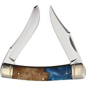 Rough Rider 2652 Large Moose Knife Pandora Swirl Handles