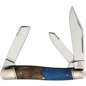 Rough Rider 2653 Texas Stockman Knife Pandora Swirl Handles